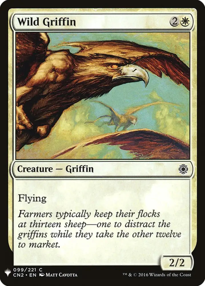 Wild Griffin [Mystery Booster] - MTG Single