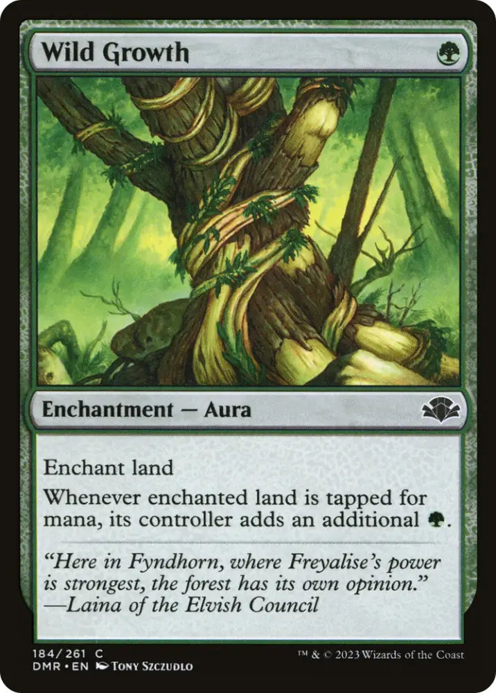 Wild Growth [Dominaria Remastered] - MTG Single