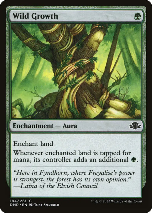 Wild Growth [Dominaria Remastered] - MTG Single