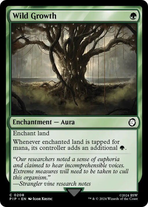 Wild Growth [Fallout] - MTG Single