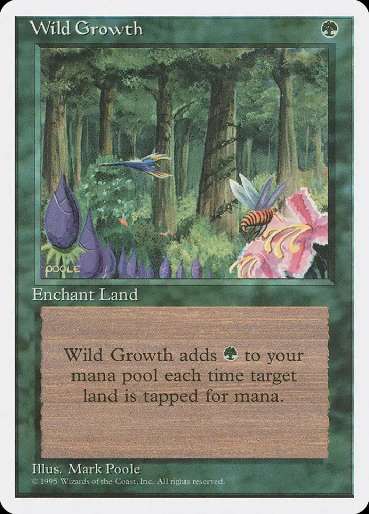 Wild Growth [Fourth Edition] - MTG Single