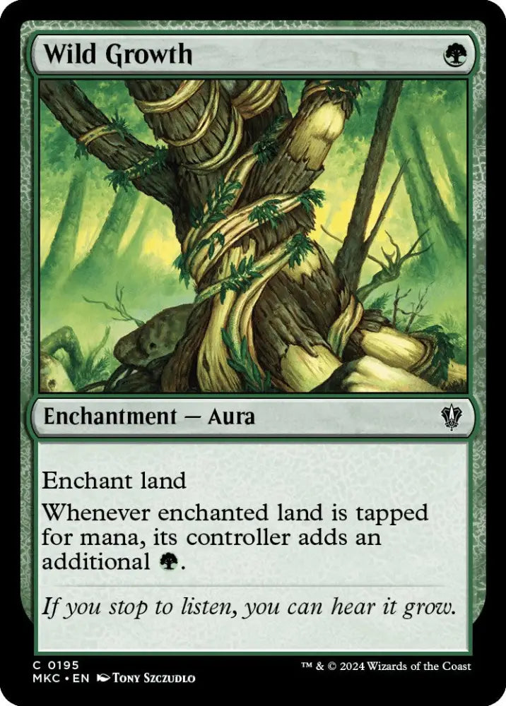 Wild Growth [Murders at Karlov Manor Commander] - MTG Single