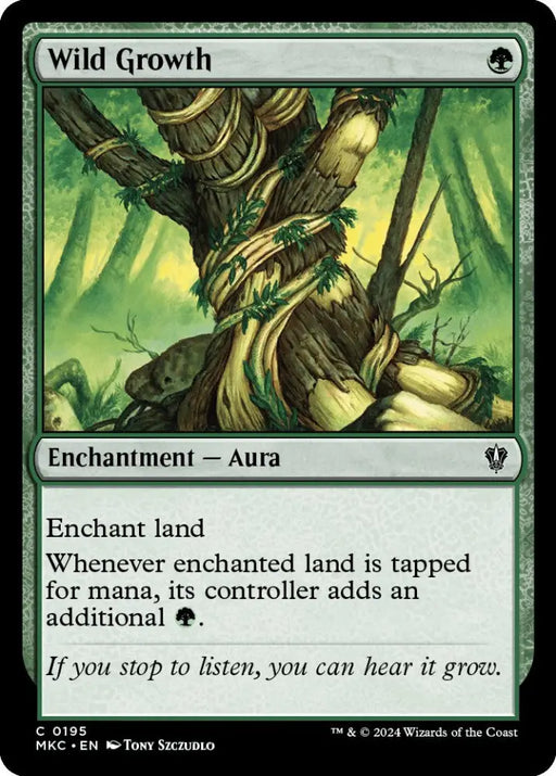 Wild Growth [Murders at Karlov Manor Commander] - MTG Single