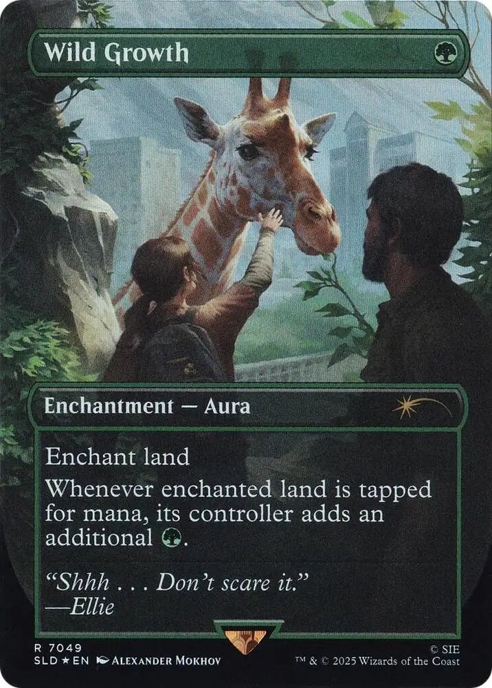 Wild Growth (Rainbow Foil) (7049) [Secret Lair Drop]
