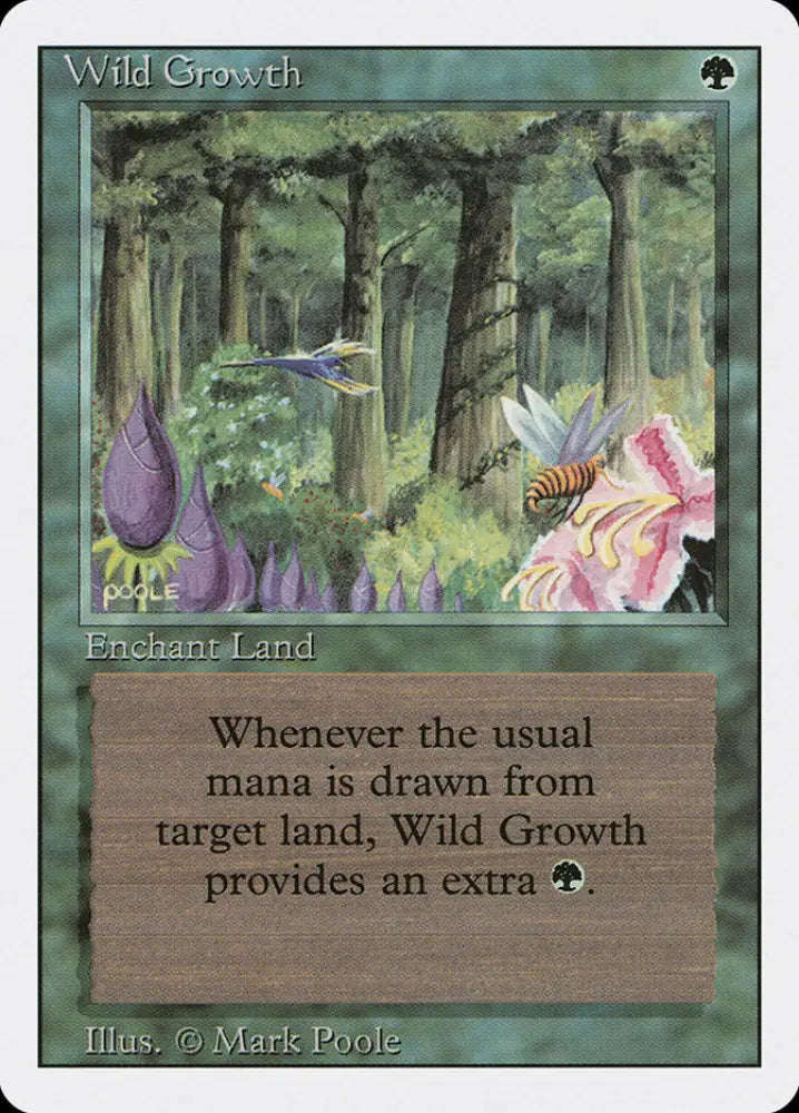Wild Growth [Revised Edition] - MTG Single