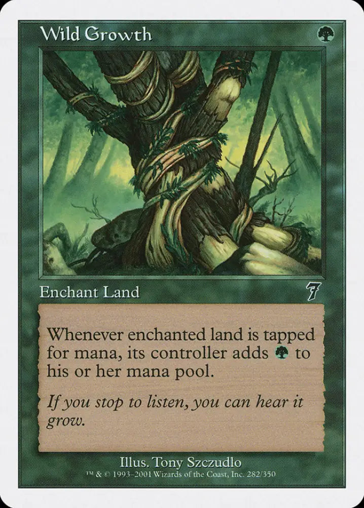 Wild Growth [Seventh Edition] - MTG Single