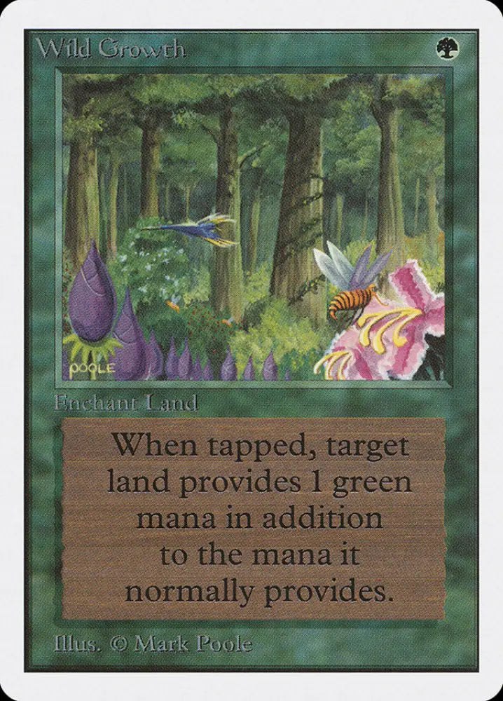 Wild Growth [Unlimited Edition] - MTG Single
