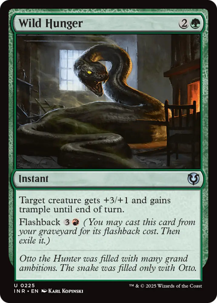 Wild Hunger [Innistrad Remastered] - MTG Single