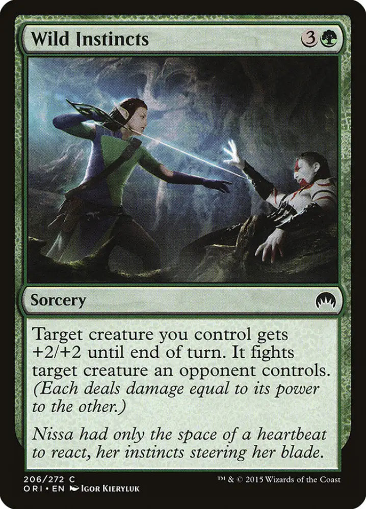 Wild Instincts [Magic Origins] - MTG Single