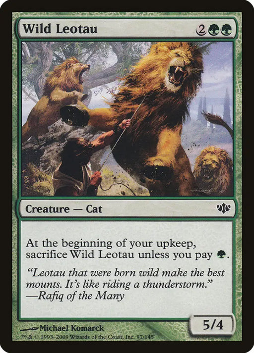 Wild Leotau [Conflux] - MTG Single