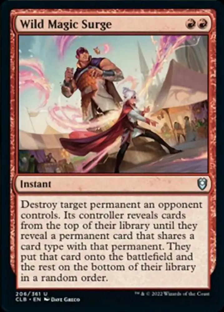 Wild Magic Surge [Commander Legends: Battle for Baldur’s Gate] - MTG Single