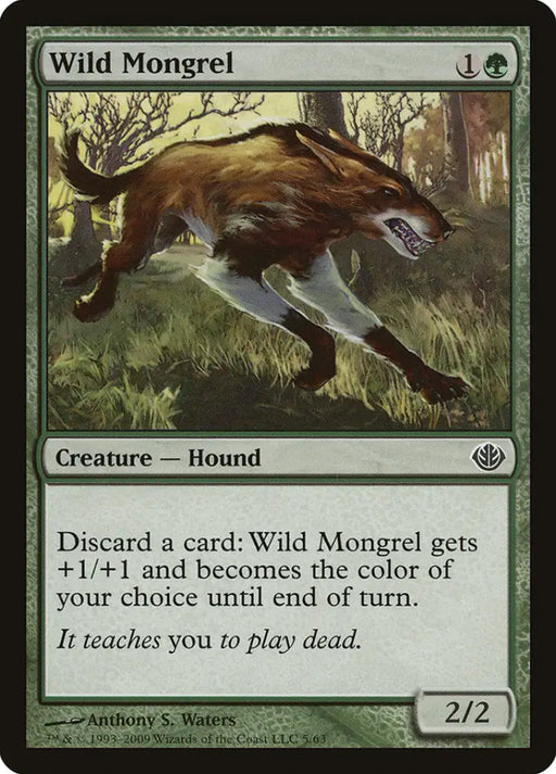 Wild Mongrel [Duel Decks: Garruk vs. Liliana] - MTG Single