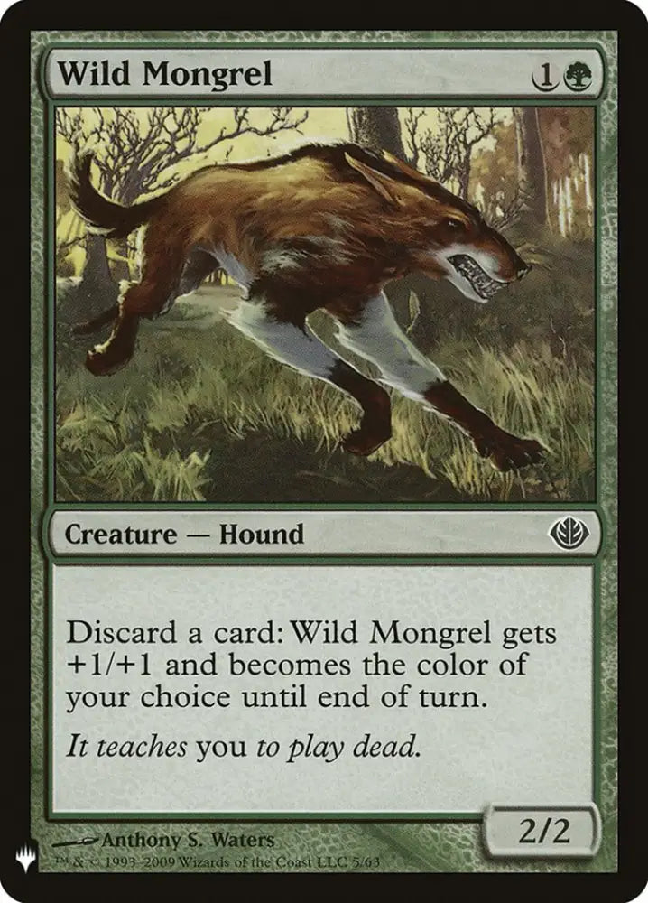 Wild Mongrel [Mystery Booster] - MTG Single