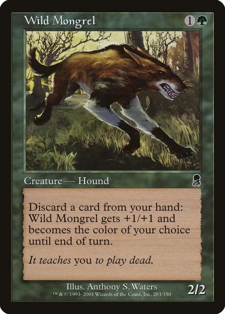 Wild Mongrel [Odyssey] - MTG Single