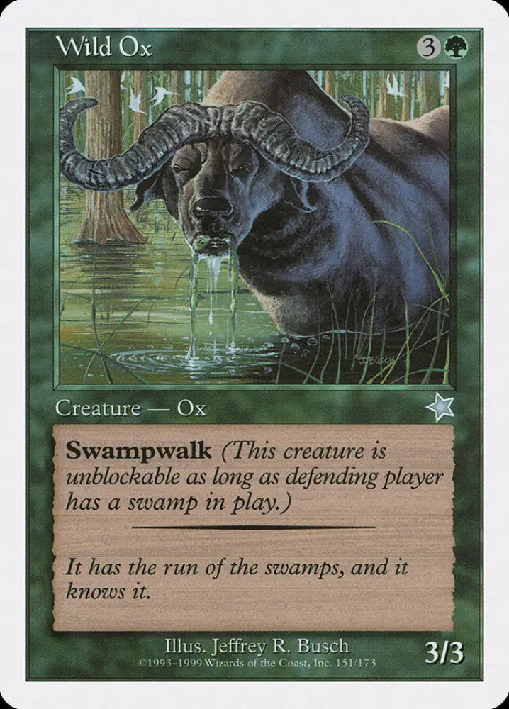 Wild Ox [Starter 1999] - MTG Single