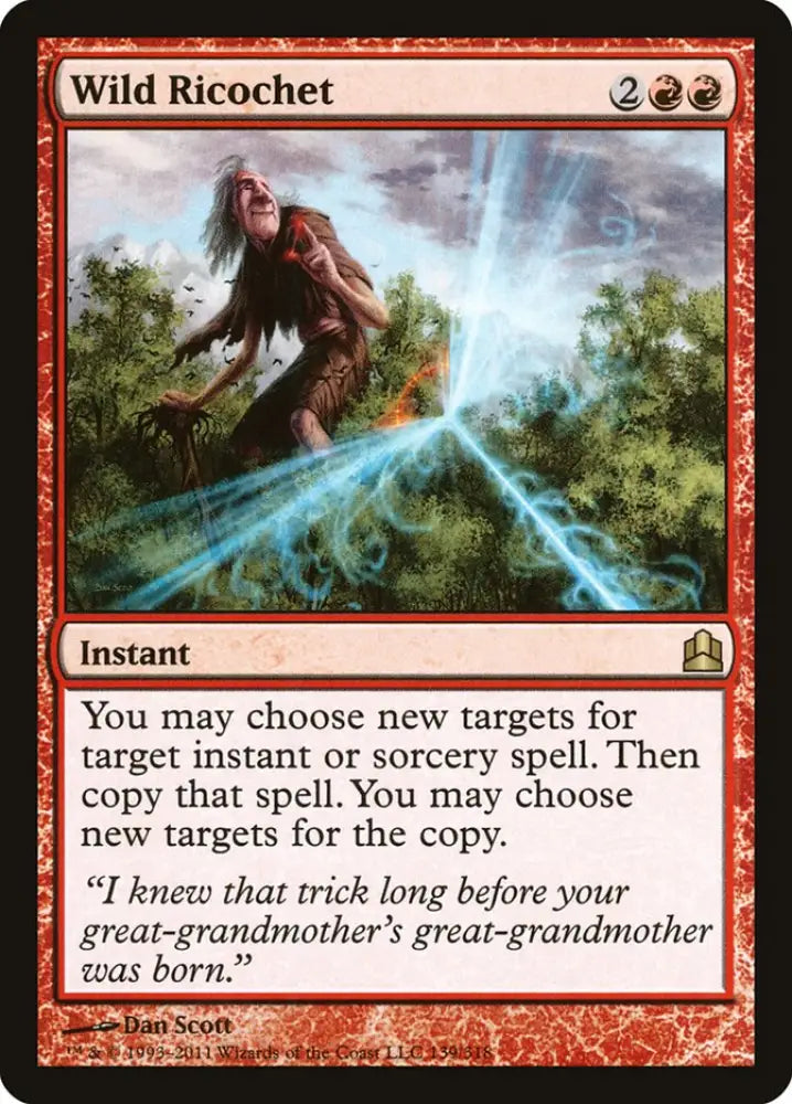 Wild Ricochet [Commander 2011] - MTG Single