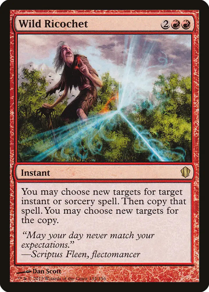 Wild Ricochet [Commander 2013] - MTG Single