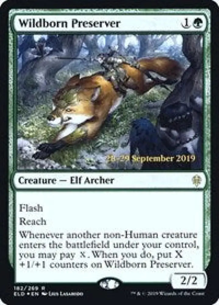 Wildborn Preserver (182) [Prerelease Cards]