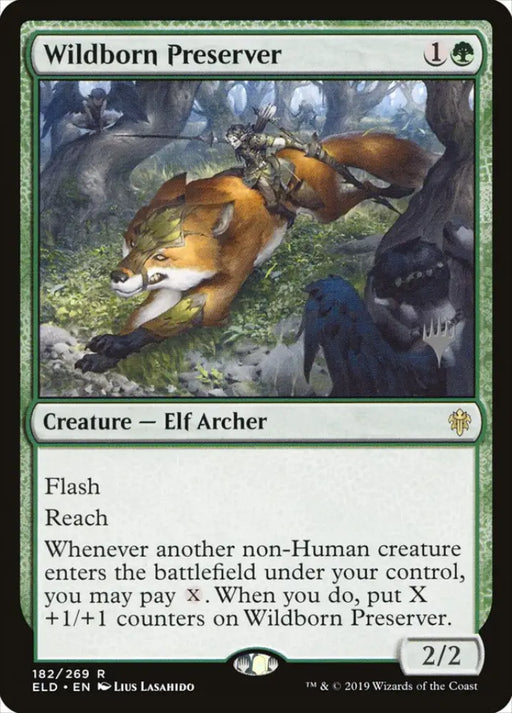 Wildborn Preserver (Promo Pack) [Throne of Eldraine Promos] - MTG Single
