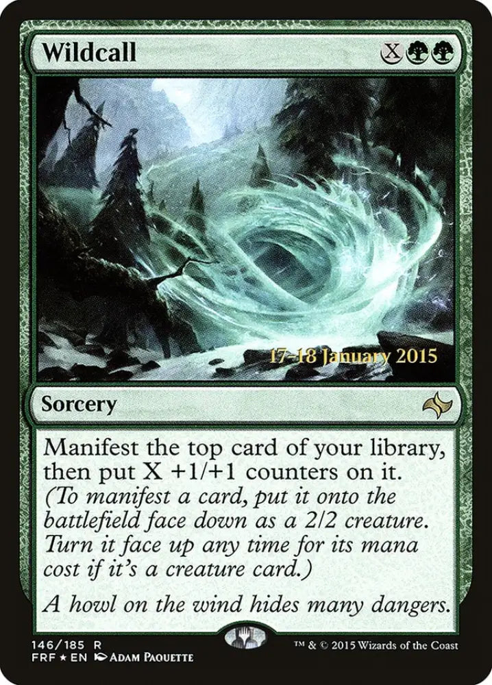 Wildcall [Fate Reforged Prerelease Promos] - MTG Single