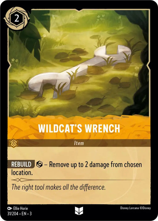 Wildcat’s Wrench (31/204) [Into the Inklands] - Lorcana Single