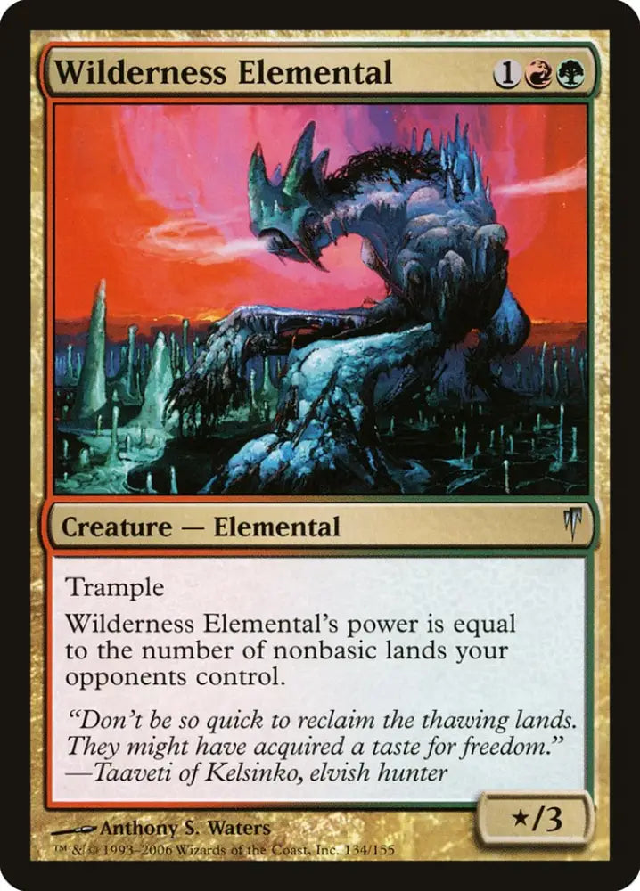 Wilderness Elemental [Coldsnap] - MTG Single