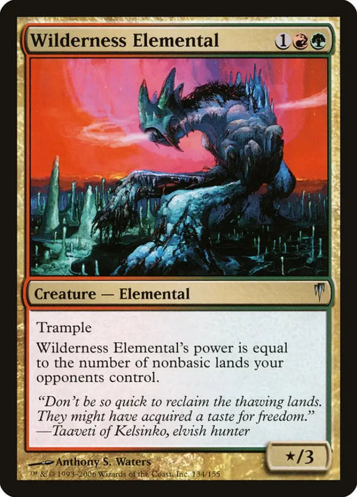 Wilderness Elemental [Coldsnap] - MTG Single