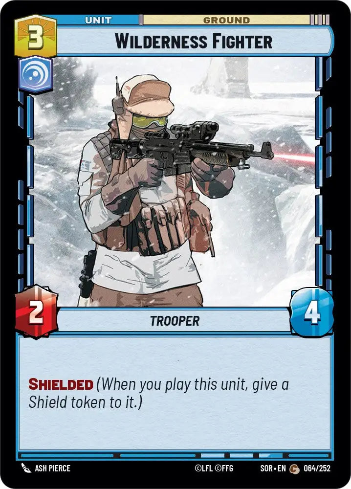 Wilderness Fighter (064/252) [Spark of Rebellion] - Star Wars: Unlimited Single