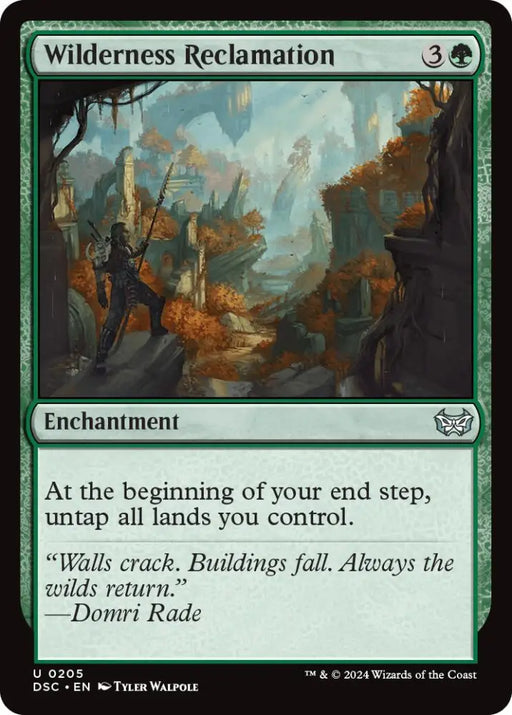 Wilderness Reclamation [Duskmourn: House of Horror Commander] - MTG Single