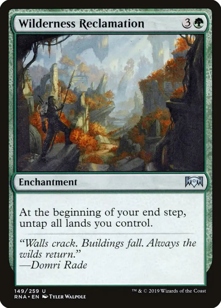 Wilderness Reclamation [Ravnica Allegiance] - MTG Single