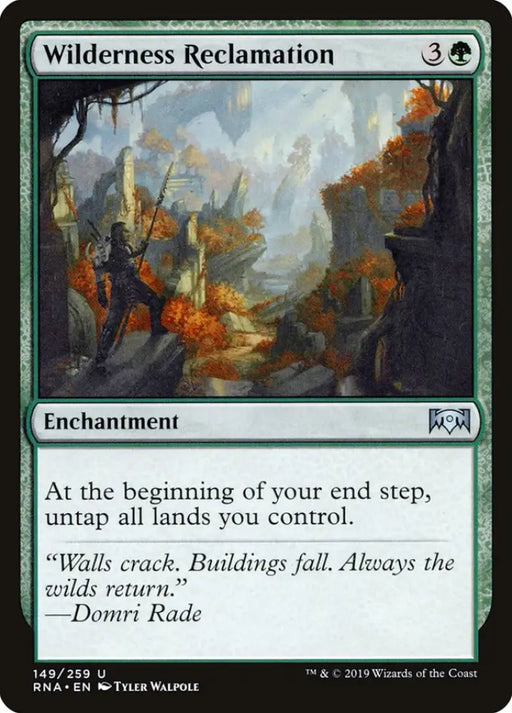 Wilderness Reclamation [Ravnica Allegiance] - MTG Single