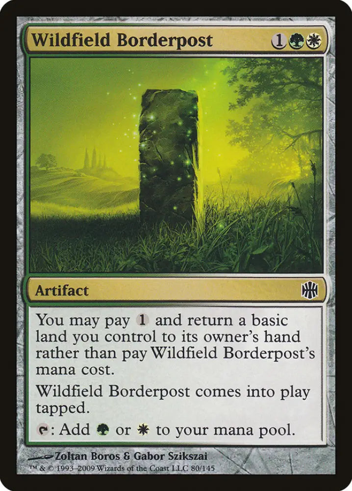 Wildfield Borderpost [Alara Reborn] - MTG Single