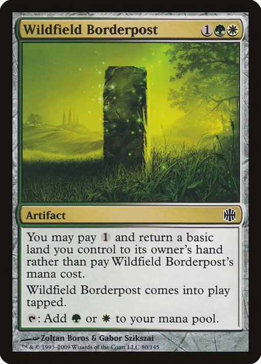 Wildfield Borderpost [Alara Reborn] - MTG Single