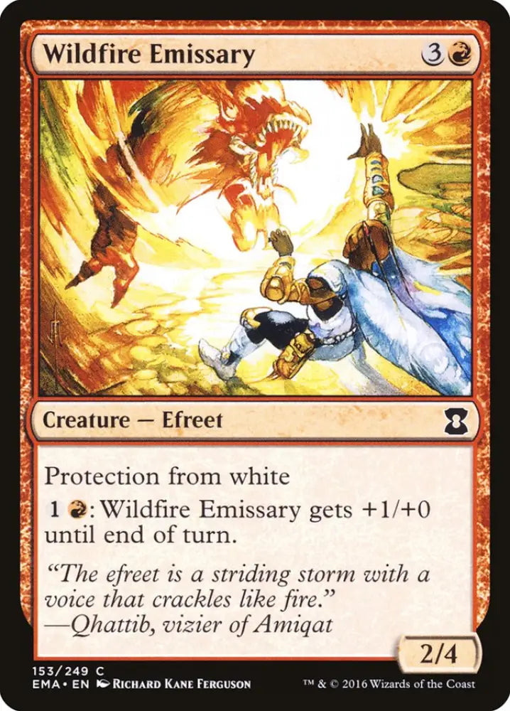 Wildfire Emissary [Eternal Masters] - MTG Single