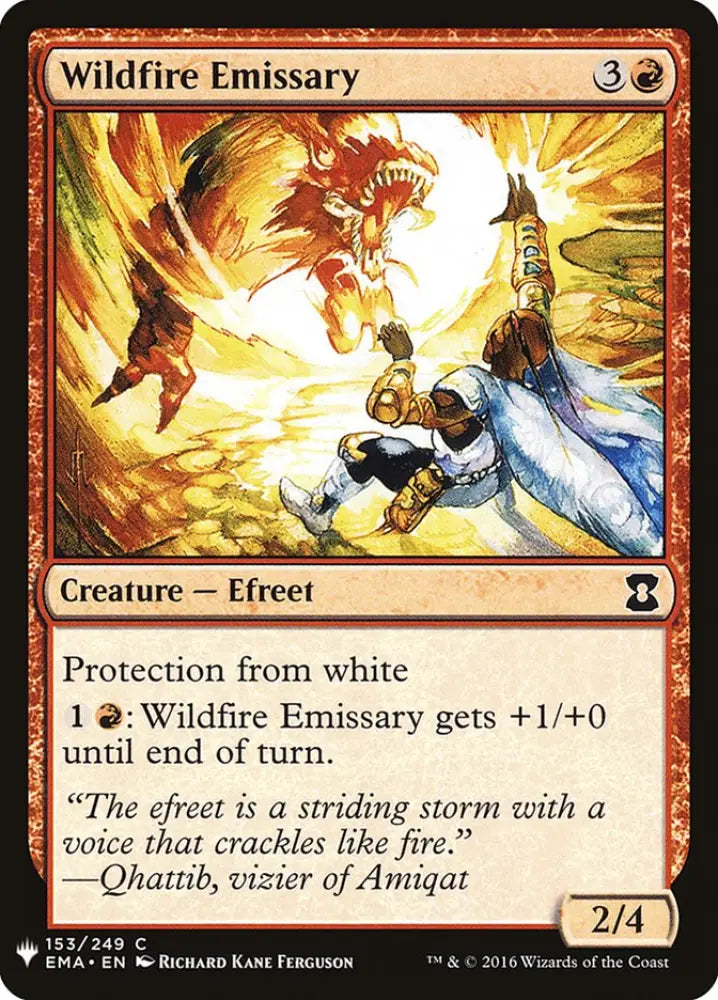 Wildfire Emissary [Mystery Booster] - MTG Single