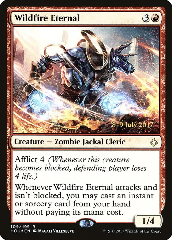 Wildfire Eternal [Hour of Devastation Prerelease Promos] - MTG Single