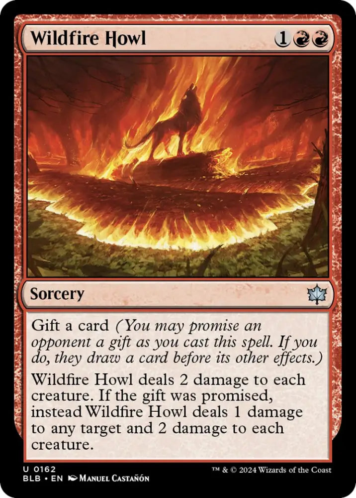 Wildfire Howl [Bloomburrow] - MTG Single