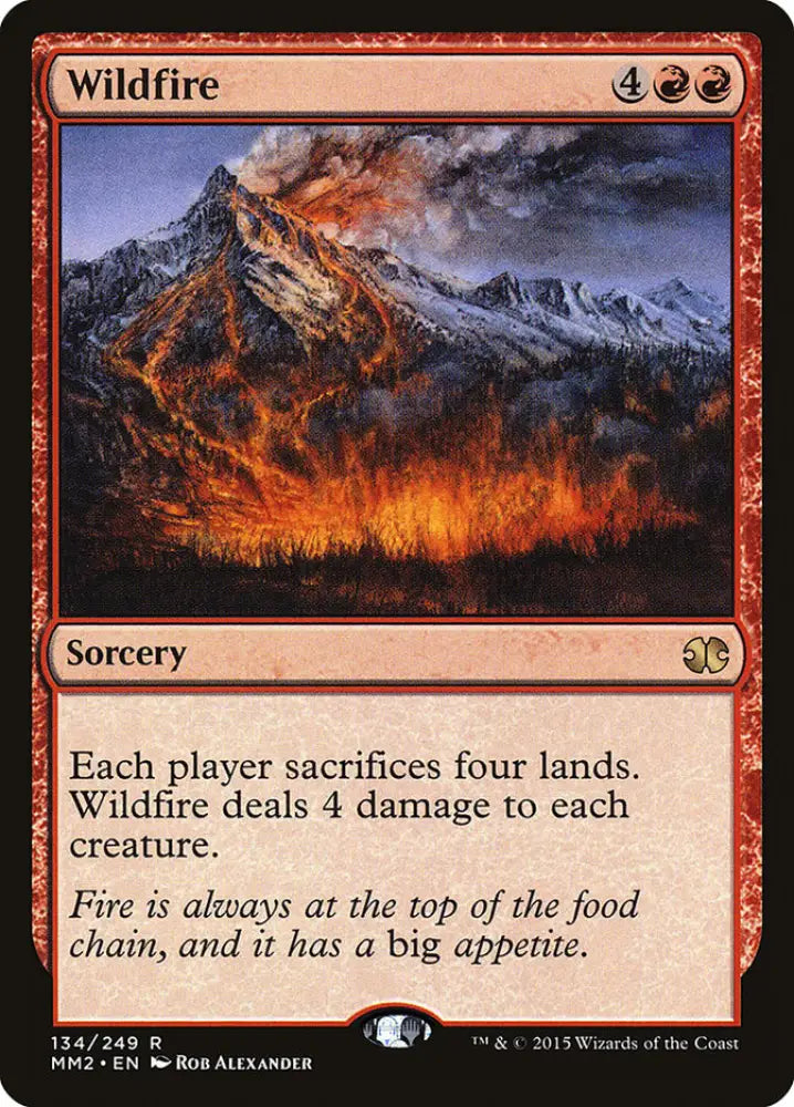 Wildfire [Modern Masters 2015] - MTG Single