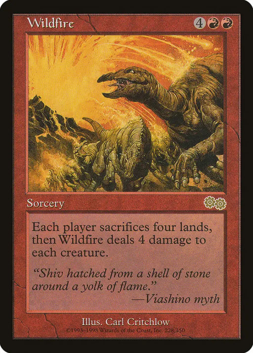 Wildfire [Urza’s Saga] - MTG Single