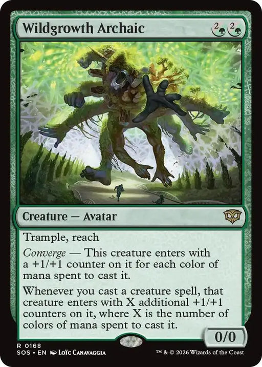 Wildgrowth Archaic (168) [Secrets of Strixhaven]