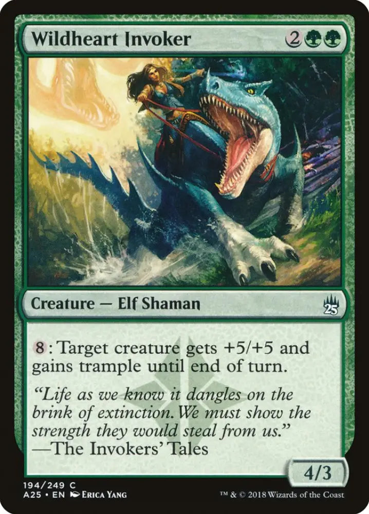 Wildheart Invoker [Masters 25] - MTG Single