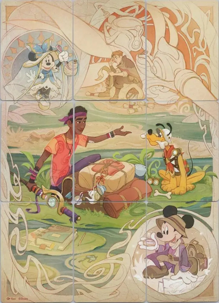 Wilds Unkown Puzzle Insert (Set of 9) [Wilds Unknown]