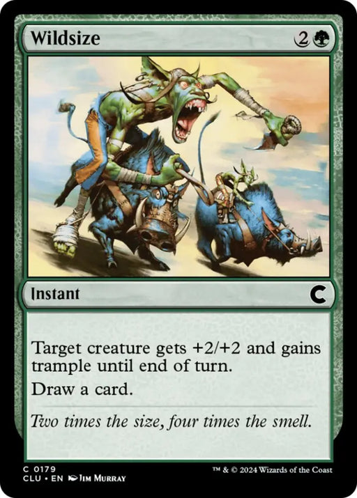 Wildsize [Ravnica: Clue Edition] - MTG Single