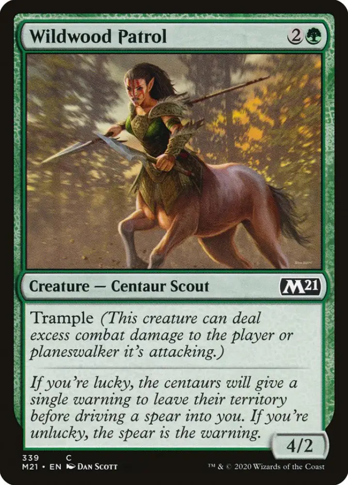 Wildwood Patrol [Core Set 2021] - MTG Single