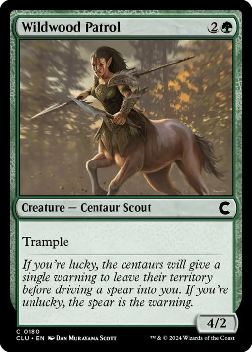 Wildwood Patrol [Ravnica: Clue Edition] - MTG Single