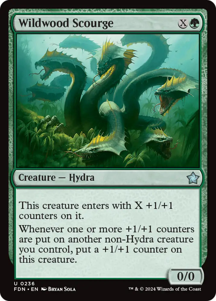 Wildwood Scourge [Foundations] - MTG Single