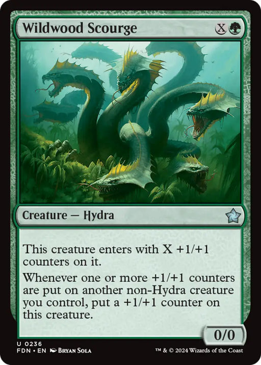 Wildwood Scourge [Foundations] - MTG Single