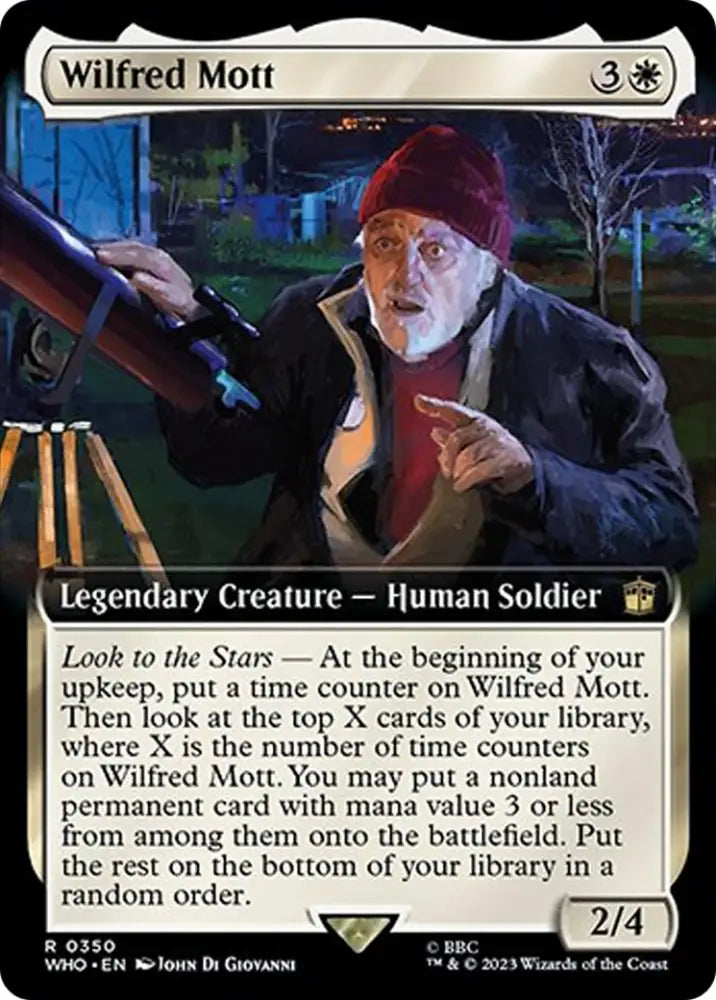Wilfred Mott (Extended Art) [Doctor Who] - MTG Single