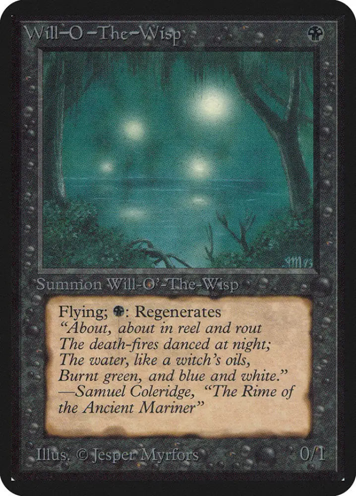 Will-o’-the-Wisp [Alpha Edition] - MTG Single