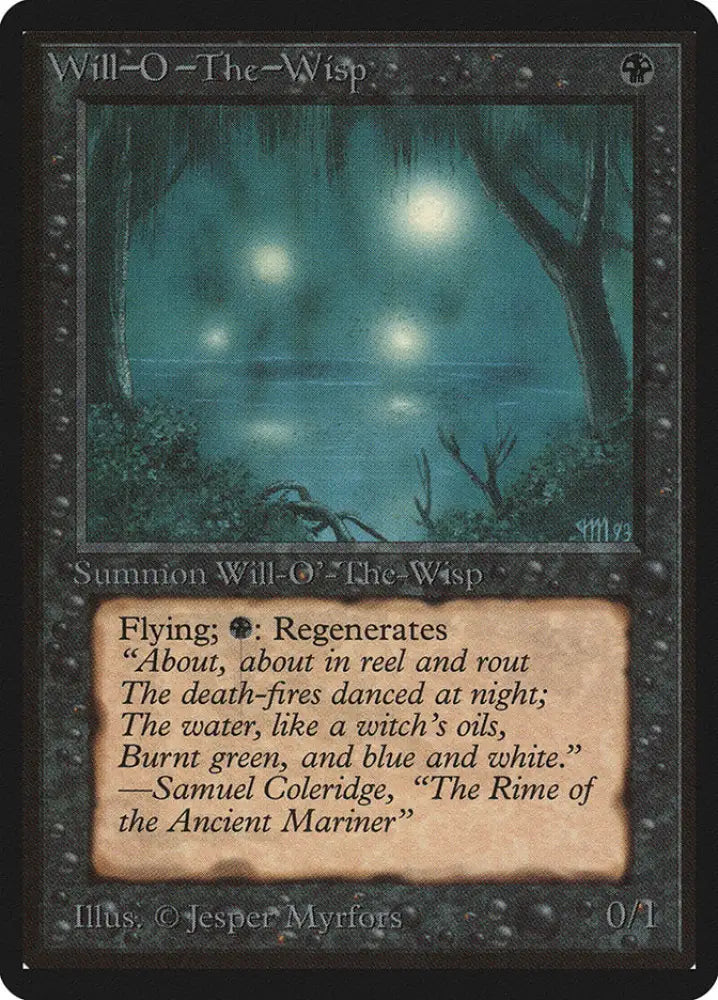 Will-o’-the-Wisp [Beta Edition] - MTG Single